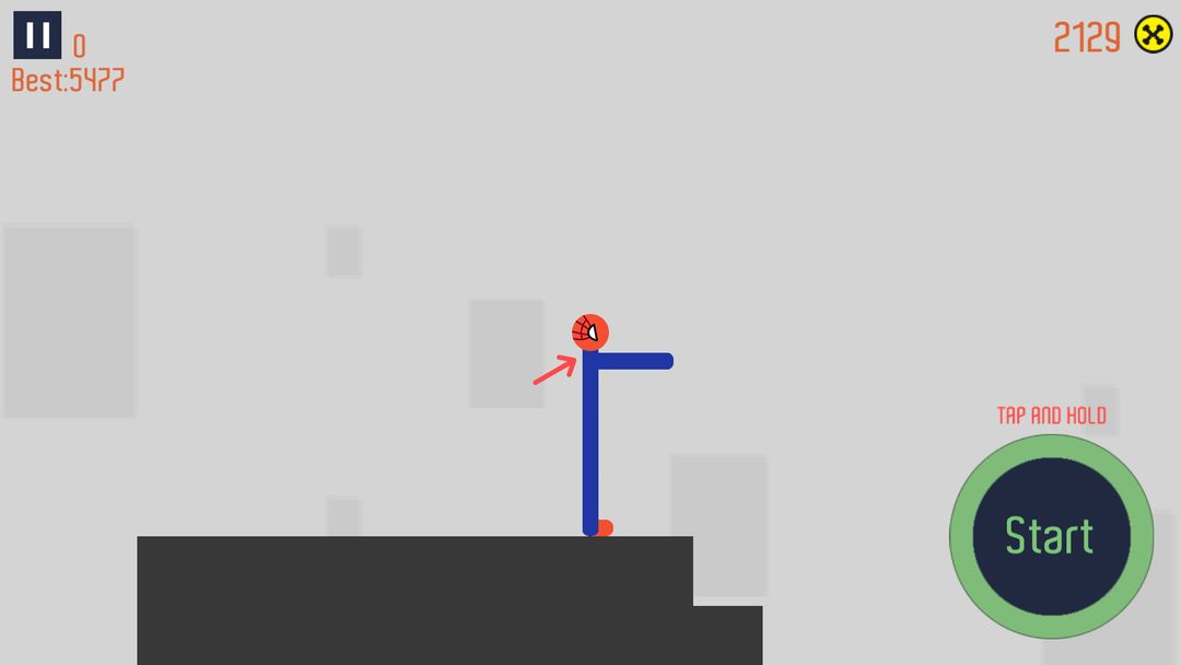 Stickman Ragdoll Dismounting - Physics Relax Game 게임 스크린 샷