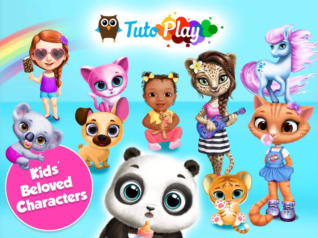 TutoPLAY Kids Games in One App 게임 스크린 샷