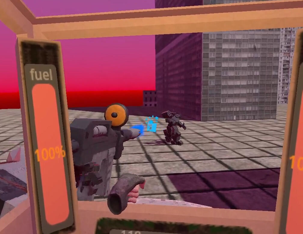 Synthetic - Mecha Vr screenshot game