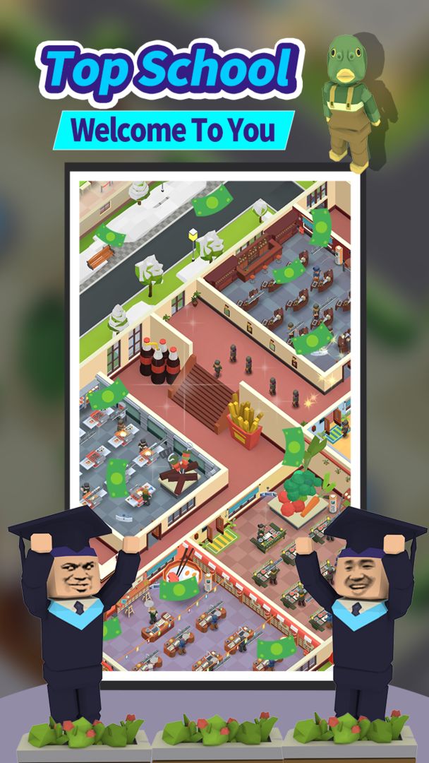 Idle School Tycoon screenshot game