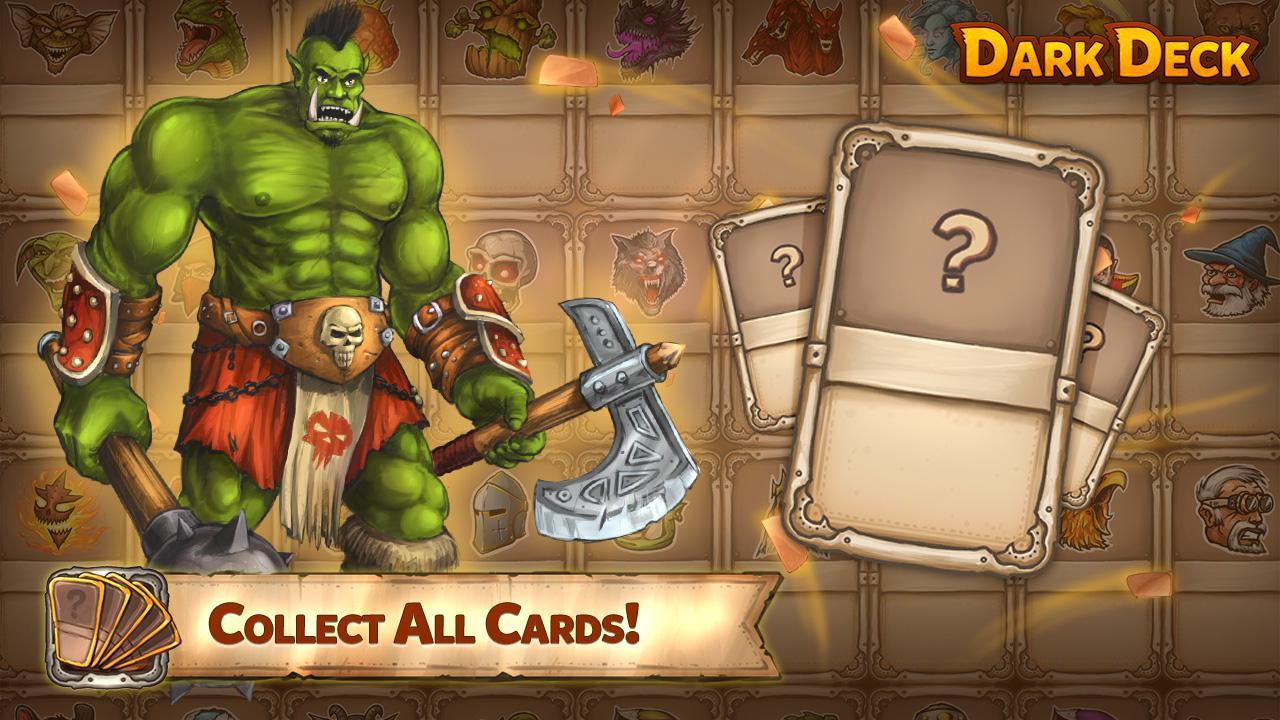 Скриншот игры Dark Deck Dragon Loot Cards