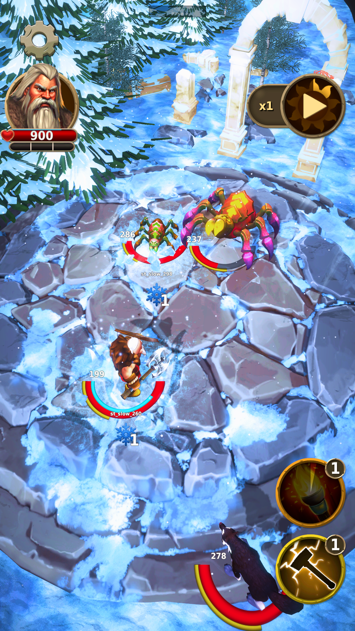 Скриншот игры Last Viking - Ragnarok Loop