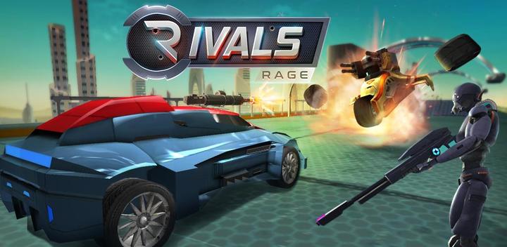 Banner of Car Shooting Game Rivals Rage 