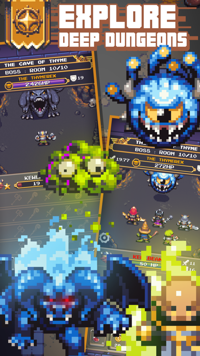 Dungeoning: Epic Idle RPG Game Screenshot