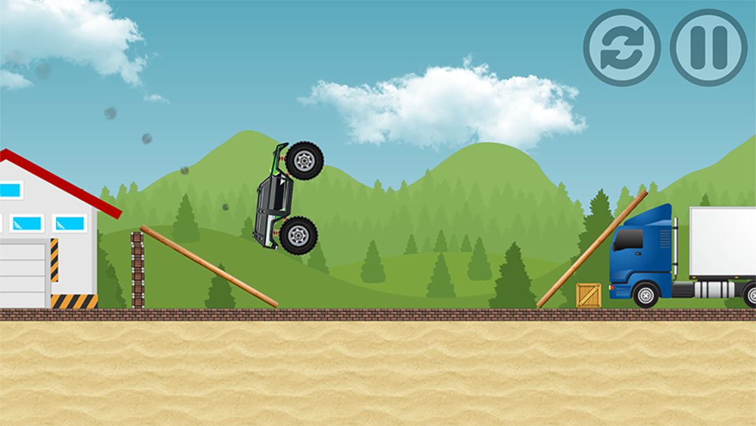 Monster Car screenshot game