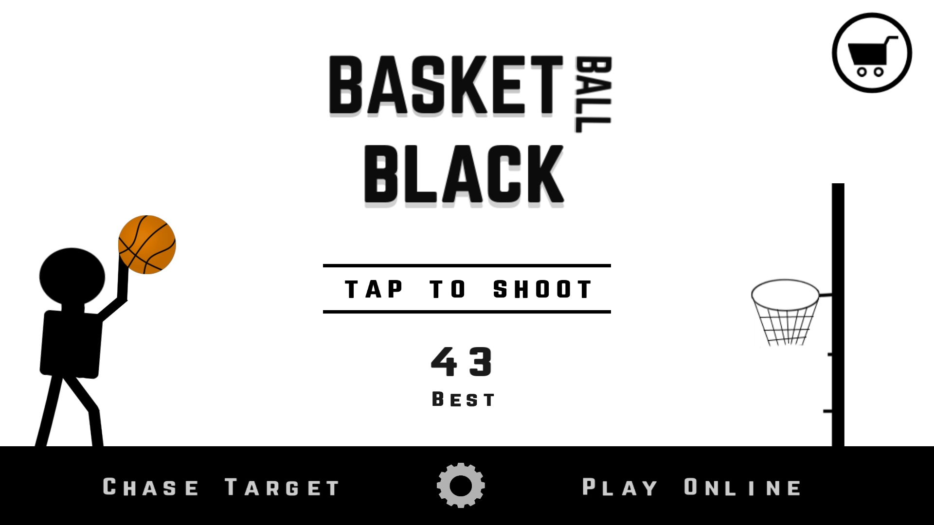 Screenshot of Basketball Black