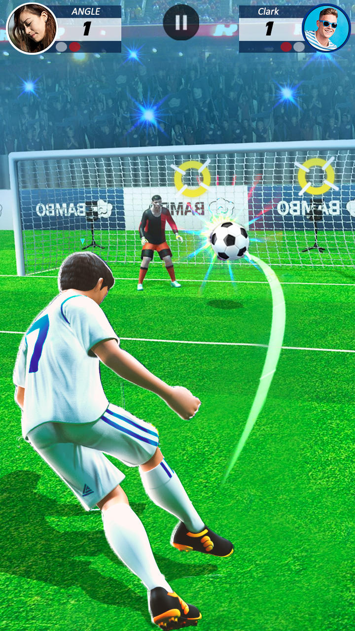 Flick Football Games Offline Game Screenshot