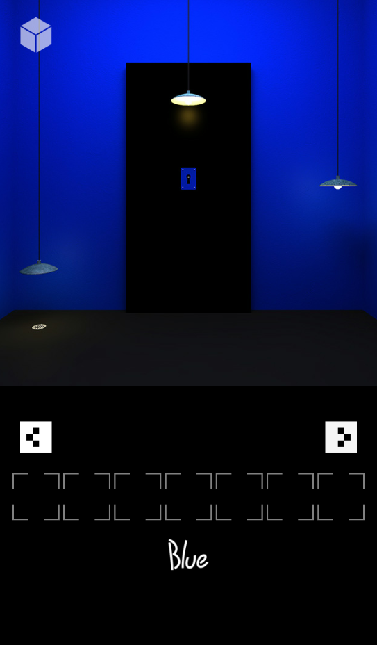 Escape Game "Blue" Game Screenshot