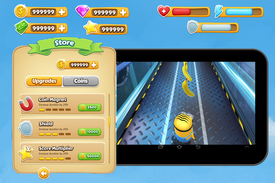 Screenshot of Banana Rush