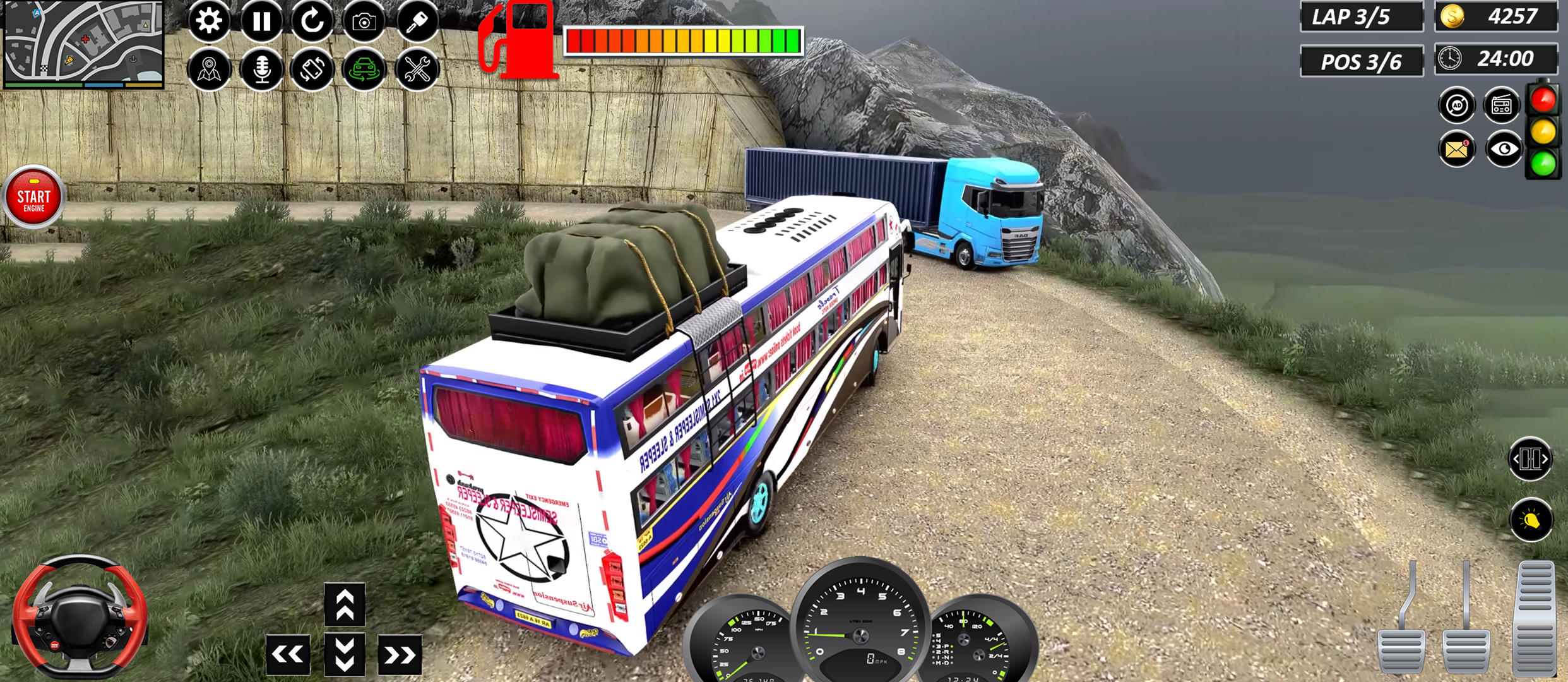 Cuplikan Layar Game Modern Bus Game Simulator