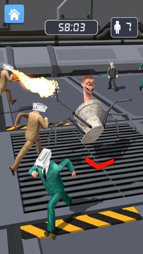 Toilet Monster Survival Game Screenshot
