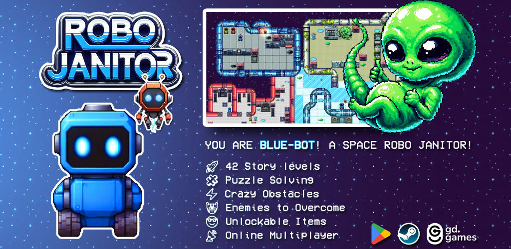 Robo Janitor: Arcade Adventure screenshot