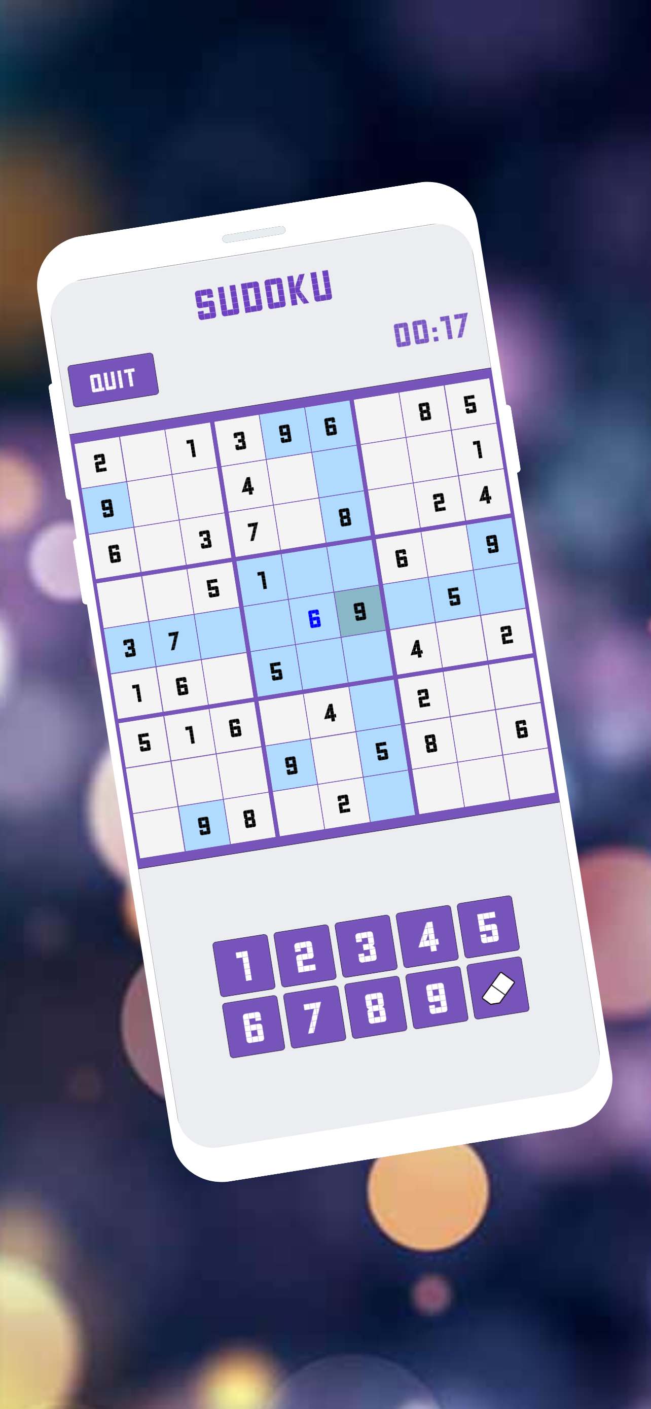 Sudoku ゲームのスクリーンショット
