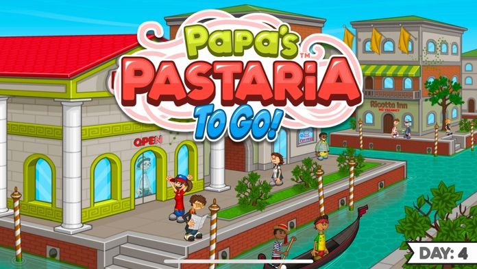 Papa's Pastaria To Go!遊戲截圖