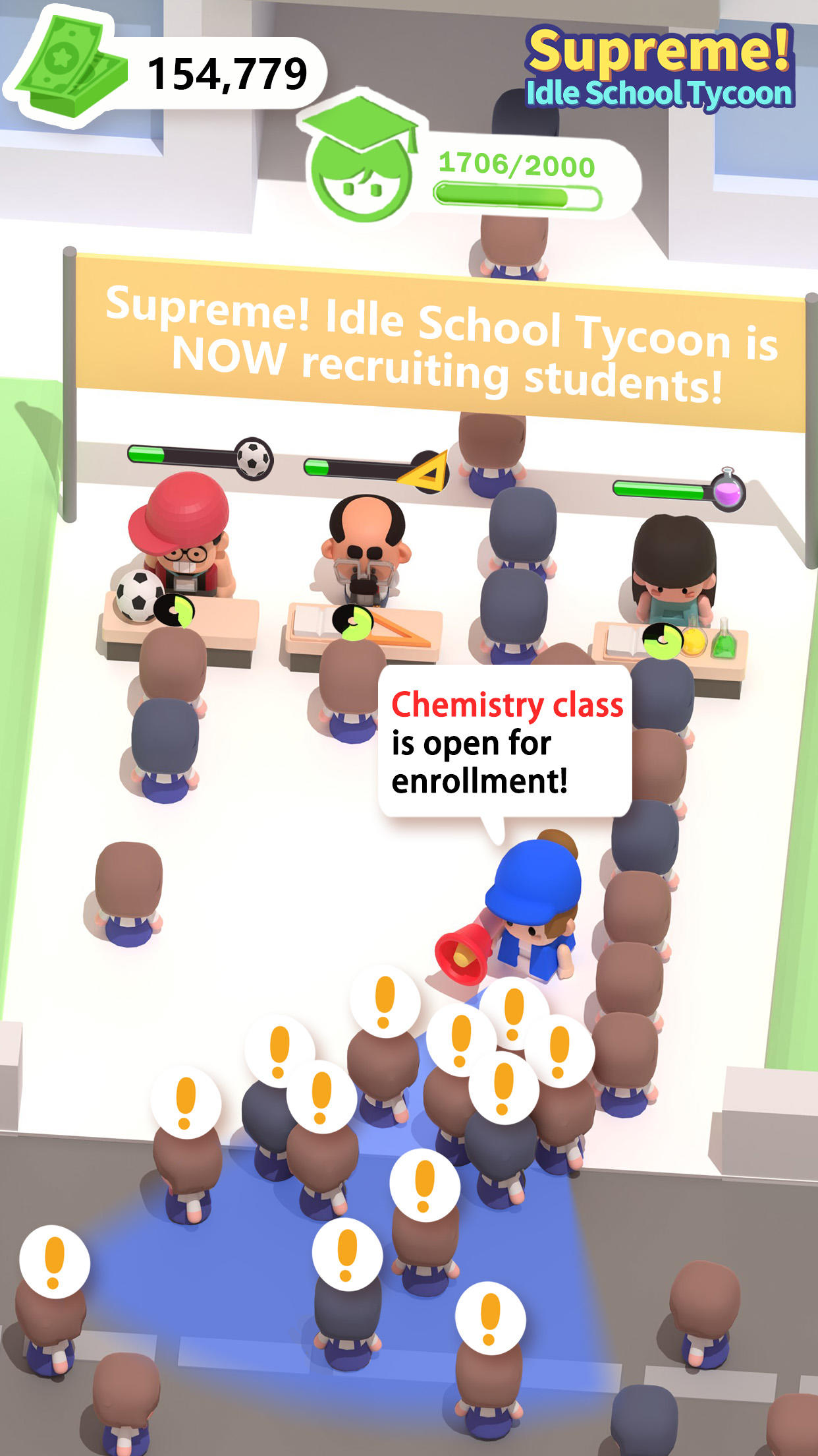 Supreme! Idle School Tycoon for Android/iOS - TapTap