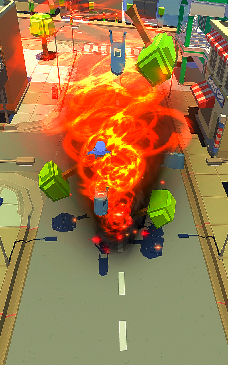 Tornado Hurricane io Game Screenshot