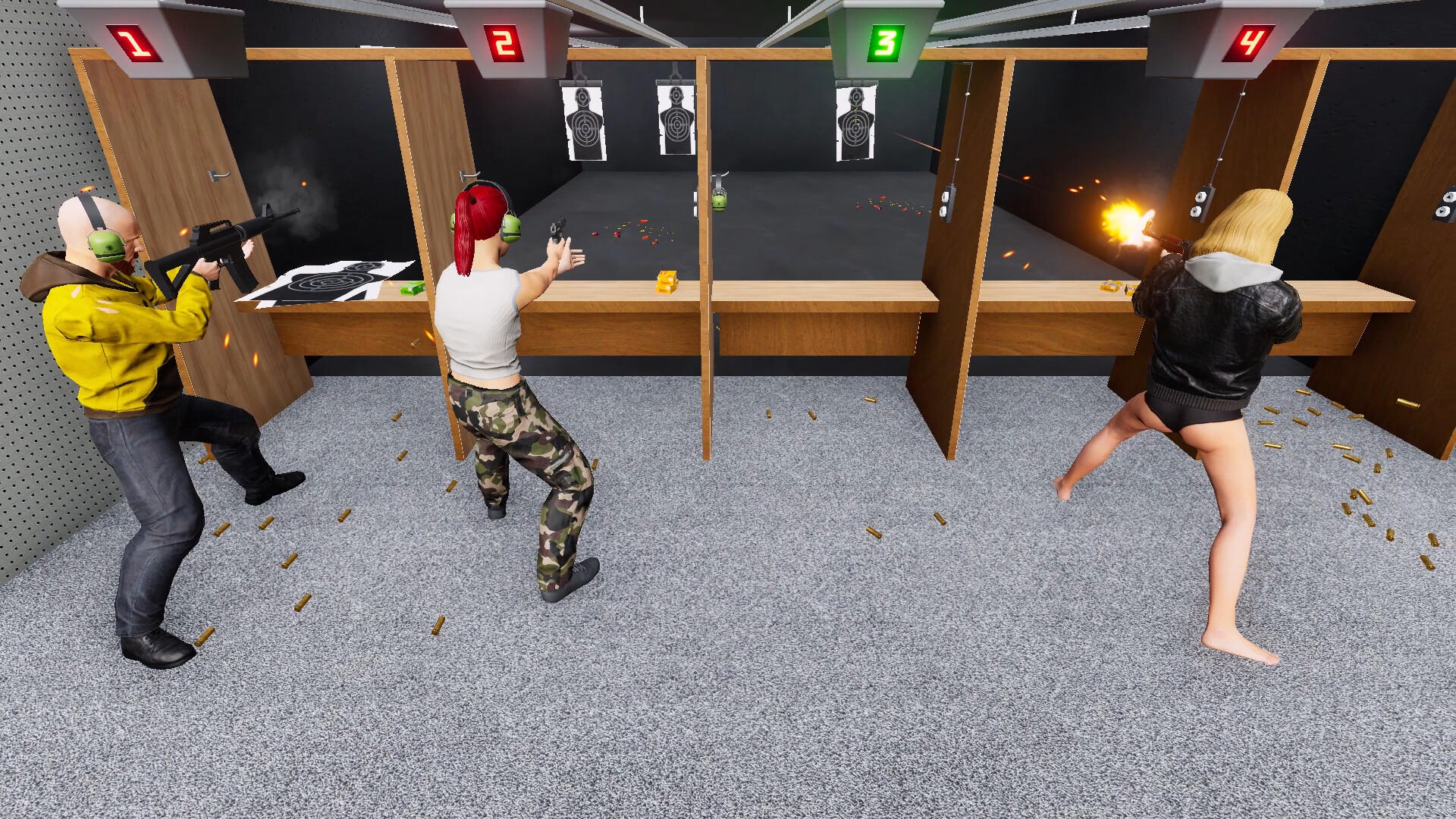 Screenshot of Shooting Range Simulator
