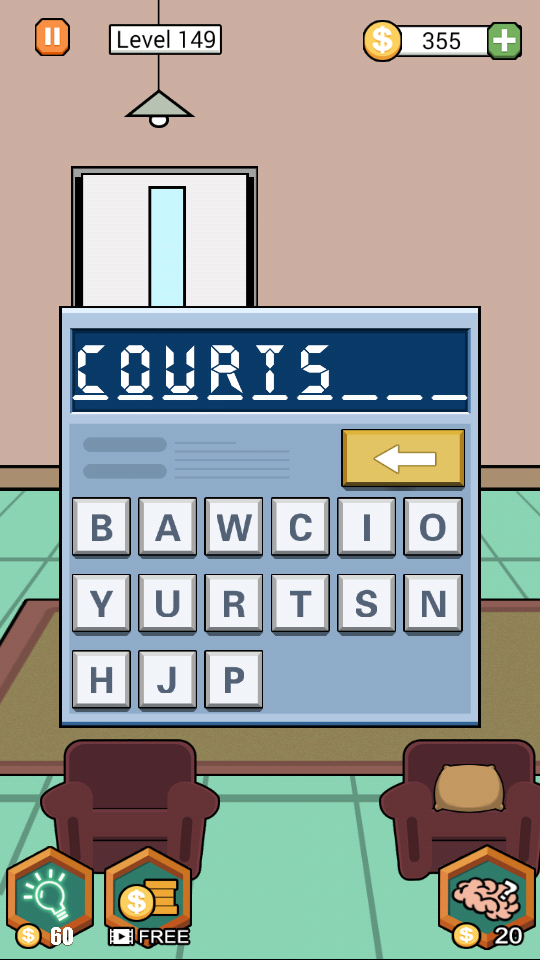 Captura de Tela do Jogo Escape:The Word Puzzles