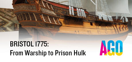 Banner of AGO BRISTOL 1775: Dalla nave da guerra alla prigione di Hulk 