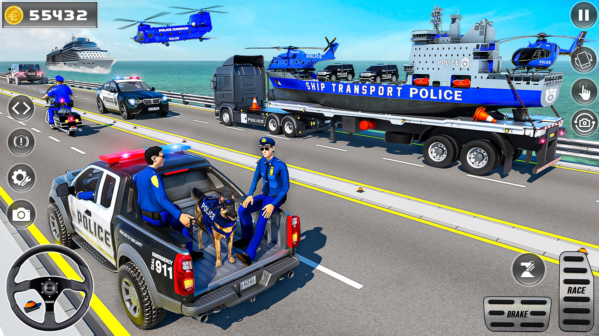 City Police Car Driving's Game Game Screenshot