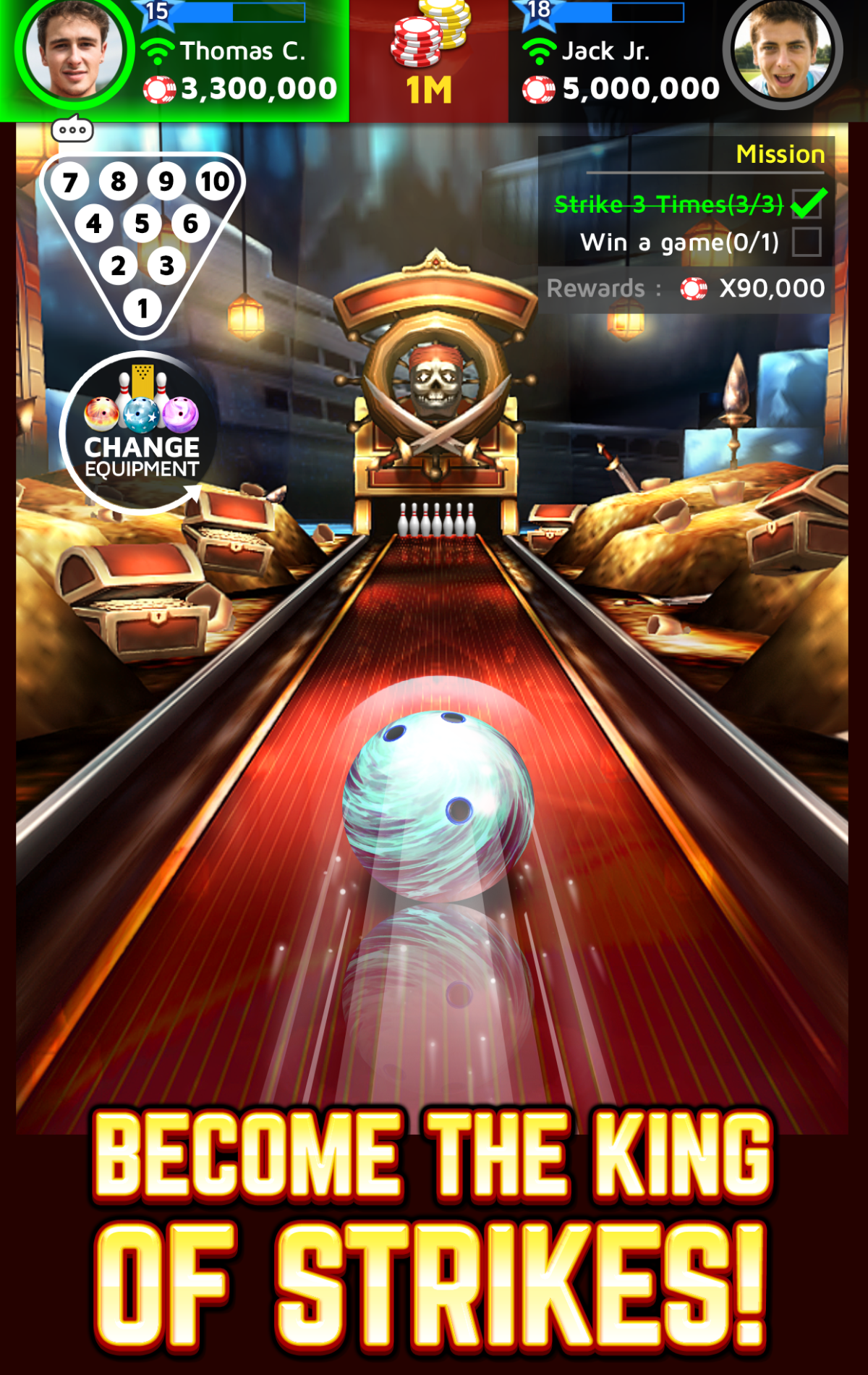 Bowling King Game Screenshot