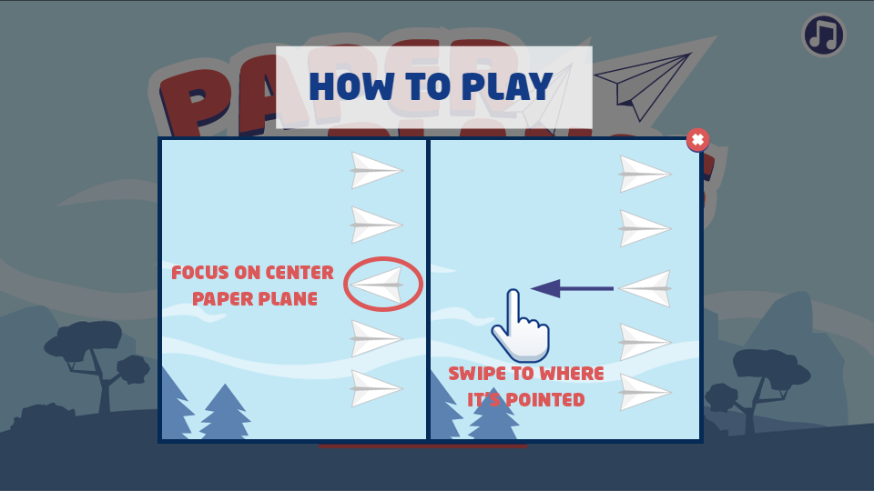 Paper Planes Game Screenshot