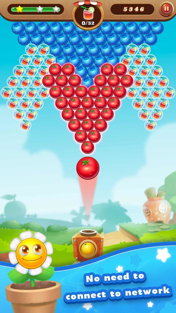 Screenshot of Shoot Bubble - Fruit Splash