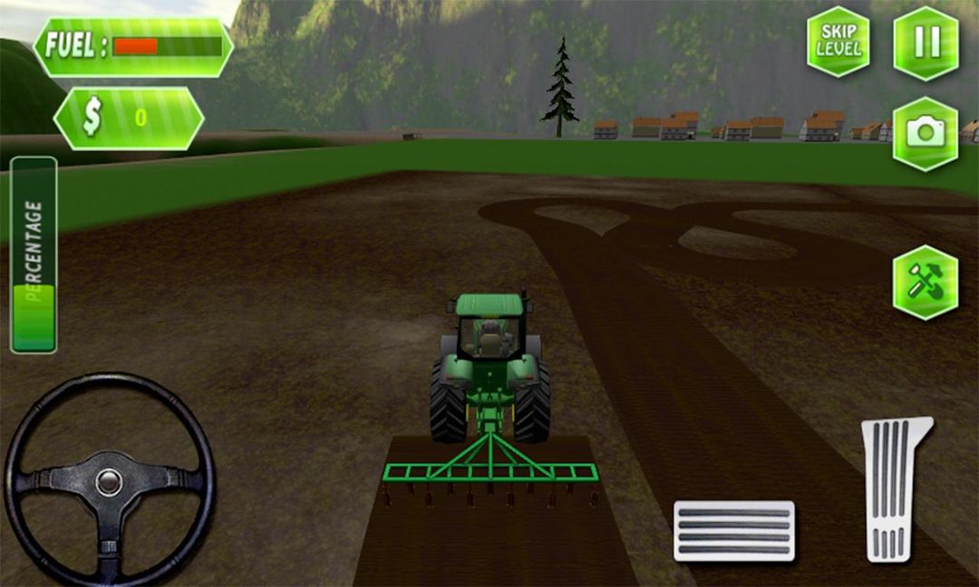 수확 농장 트랙터 시뮬레이터 게임 스크린 샷