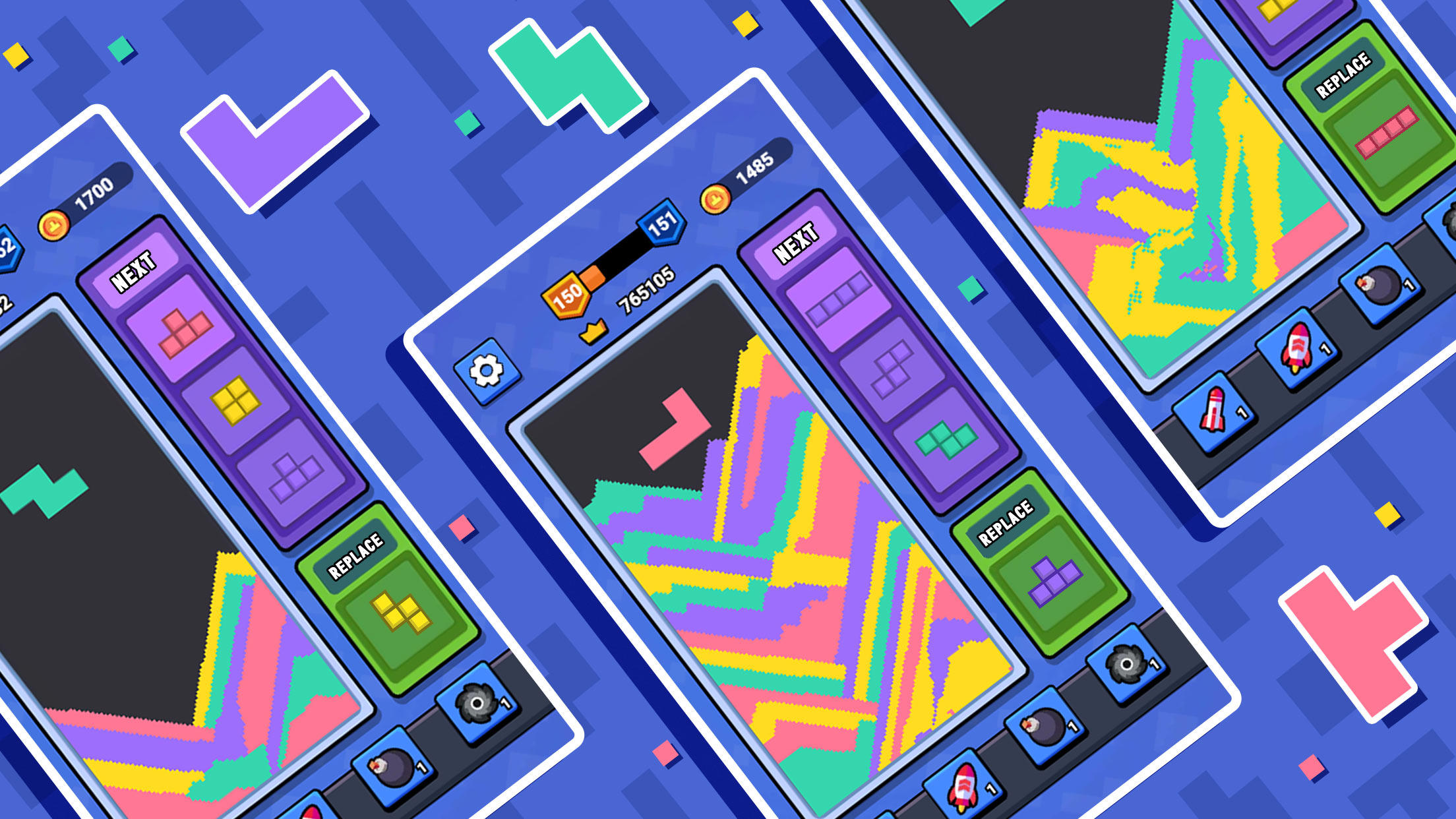 Sand Block Puzzle: Stack Games Game Screenshot