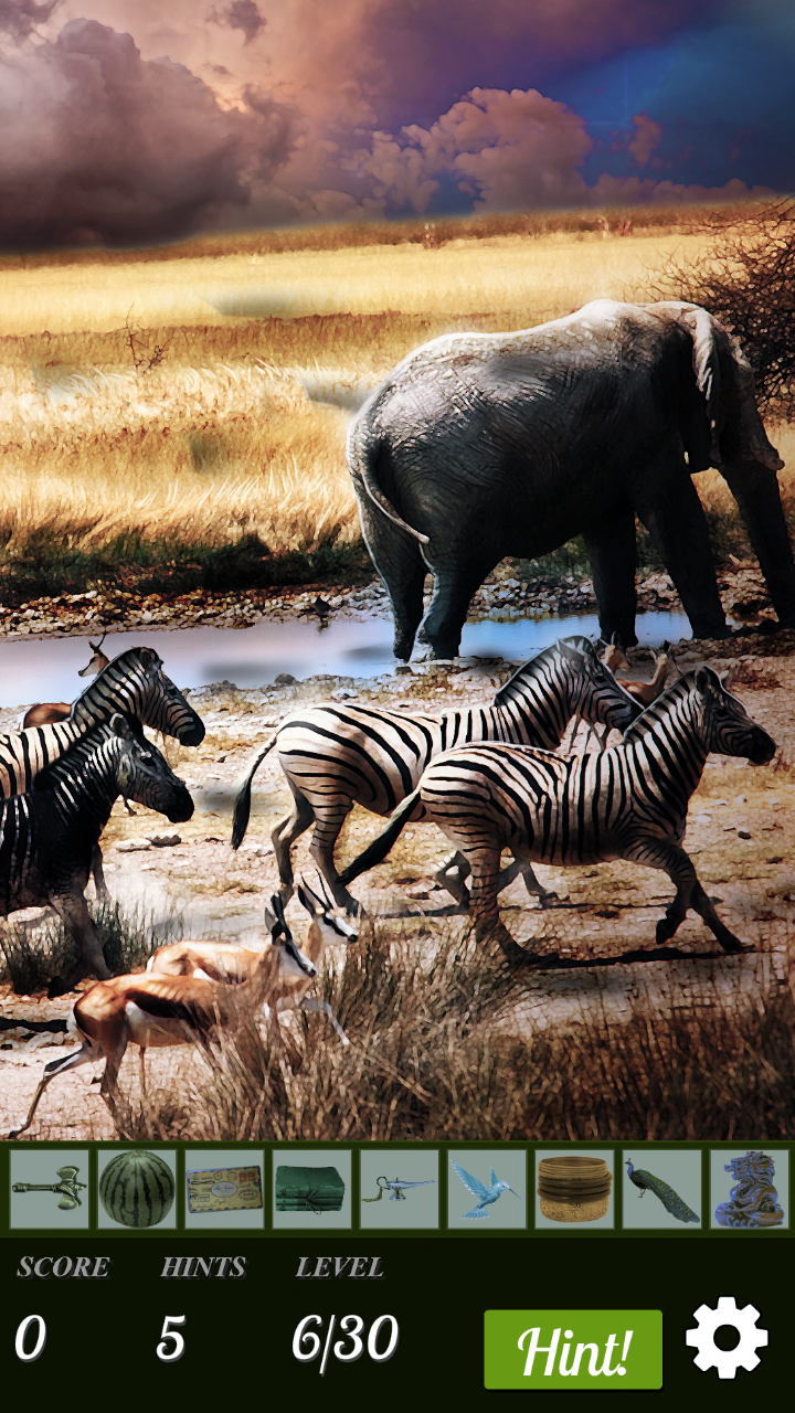 Hidden Object - African Advent Game Screenshot