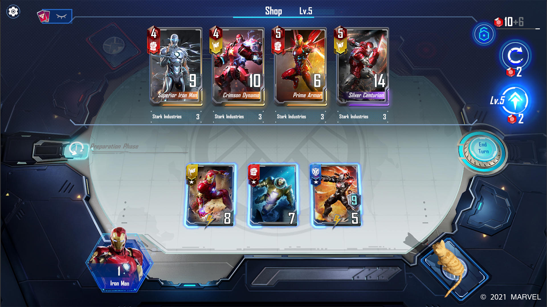 MARVEL Duel Game Screenshot