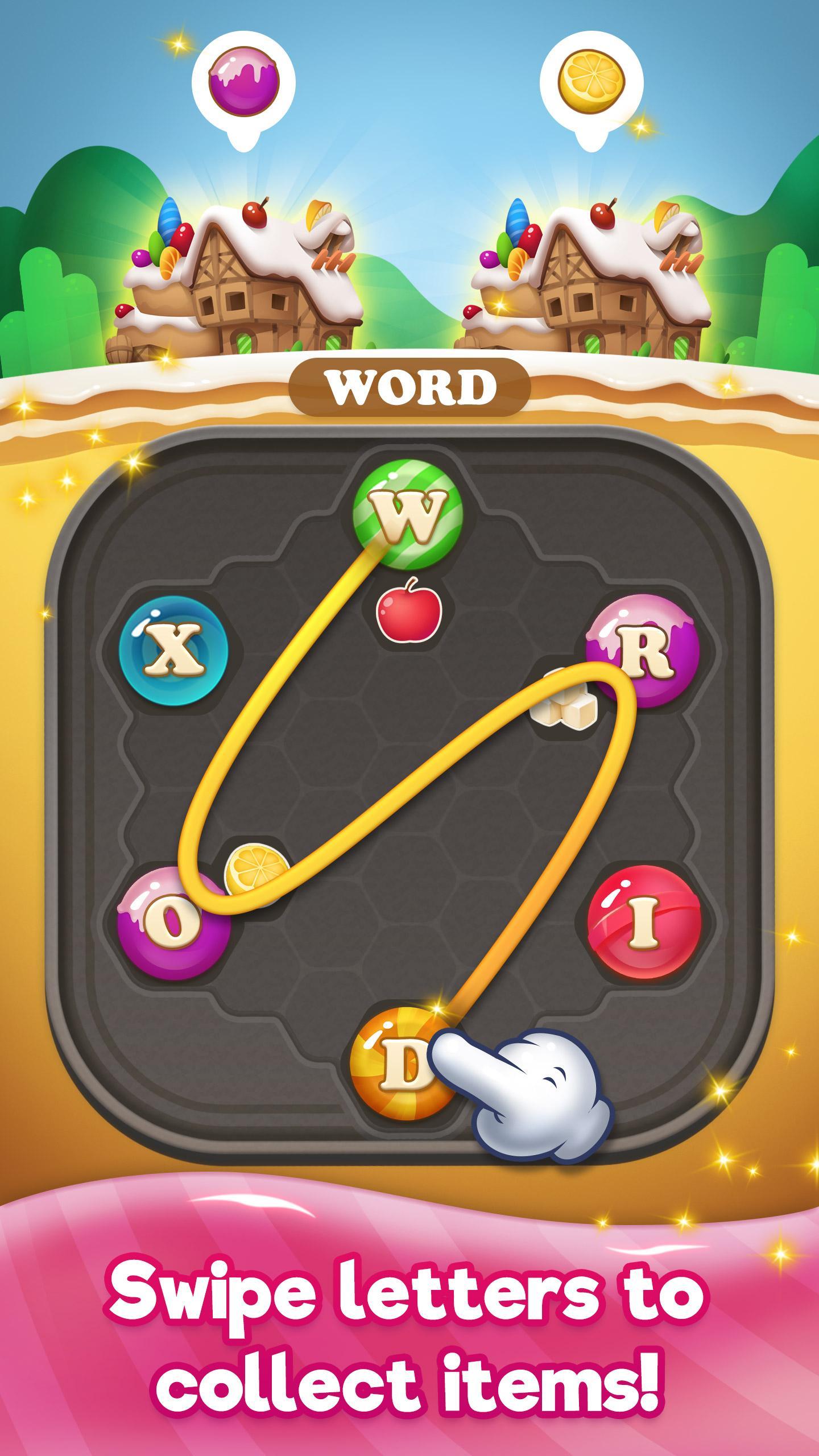 Screenshot 1 of Hi Word Blast - Trò chơi giải đố trí não bằng kẹo 1.0.9