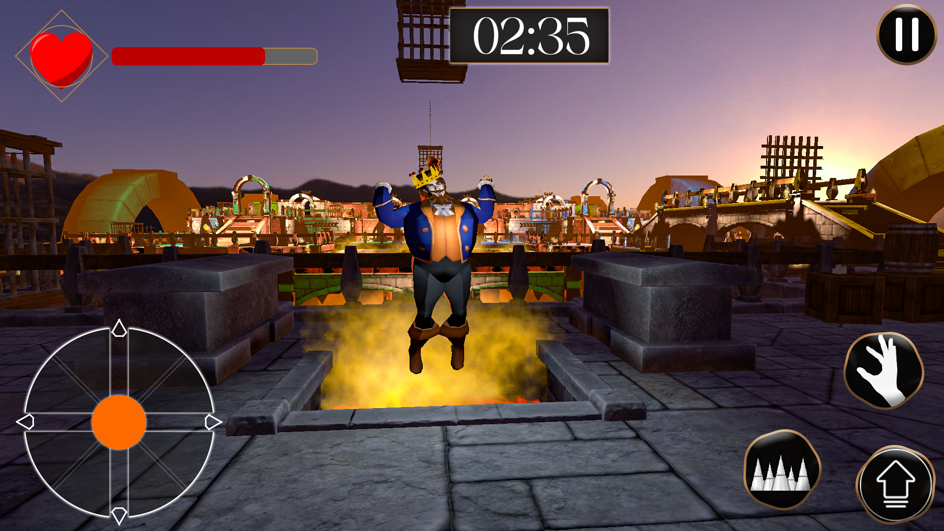 Screenshot of Angry King Scary Jason Pranks