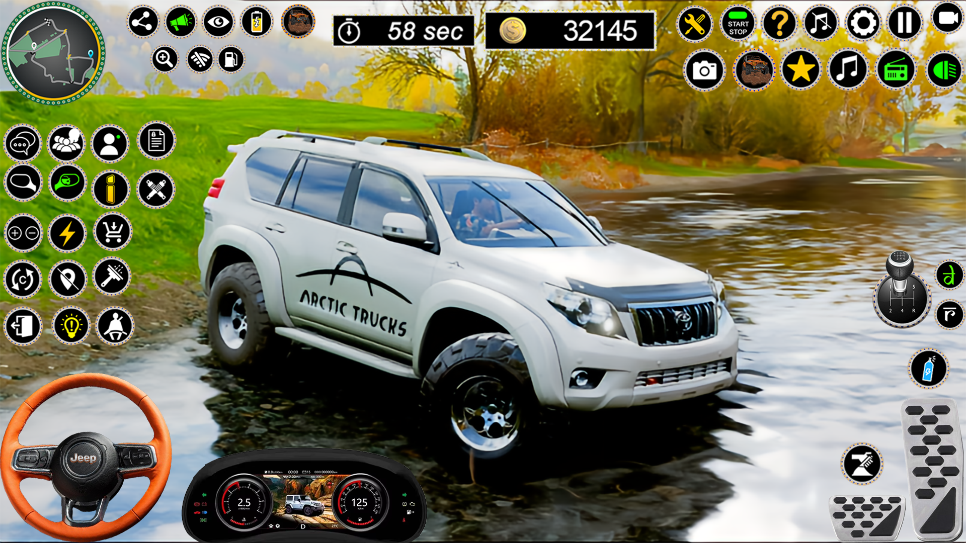 4x4 Jeep Driving: Offroad Game ภาพหน้าจอเกม