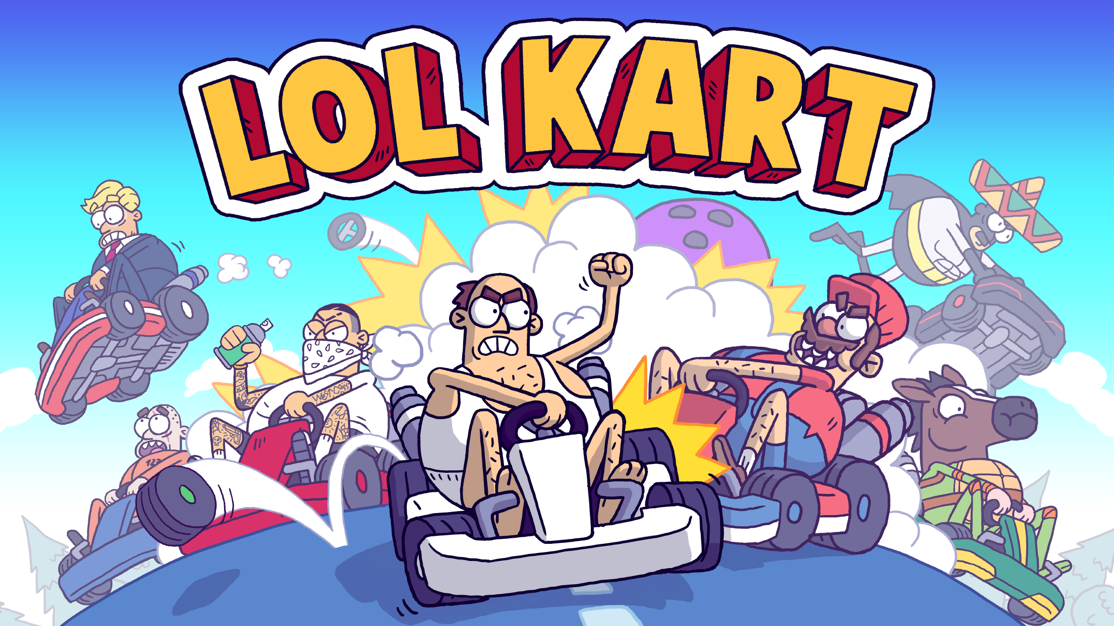 Screenshot of LoL Kart