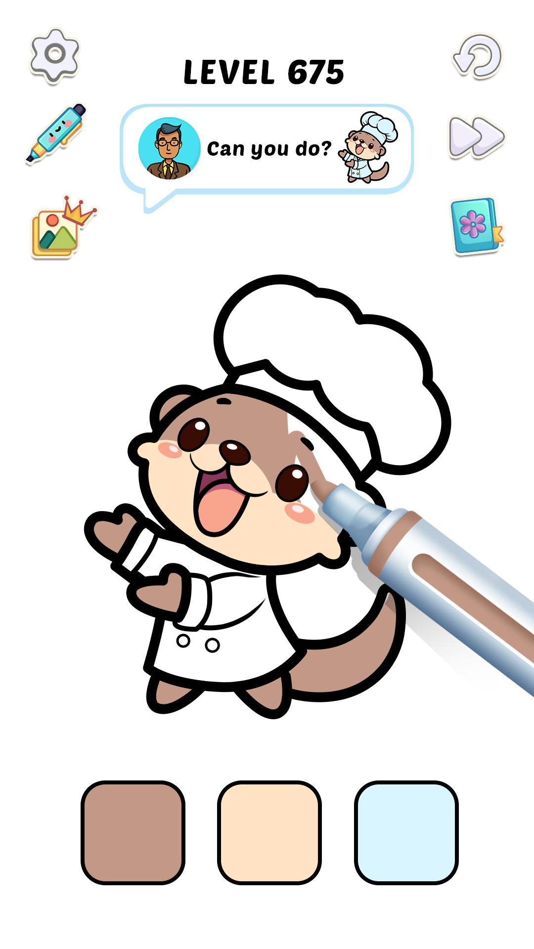Drawing and Coloring ASMR Game Game Screenshot