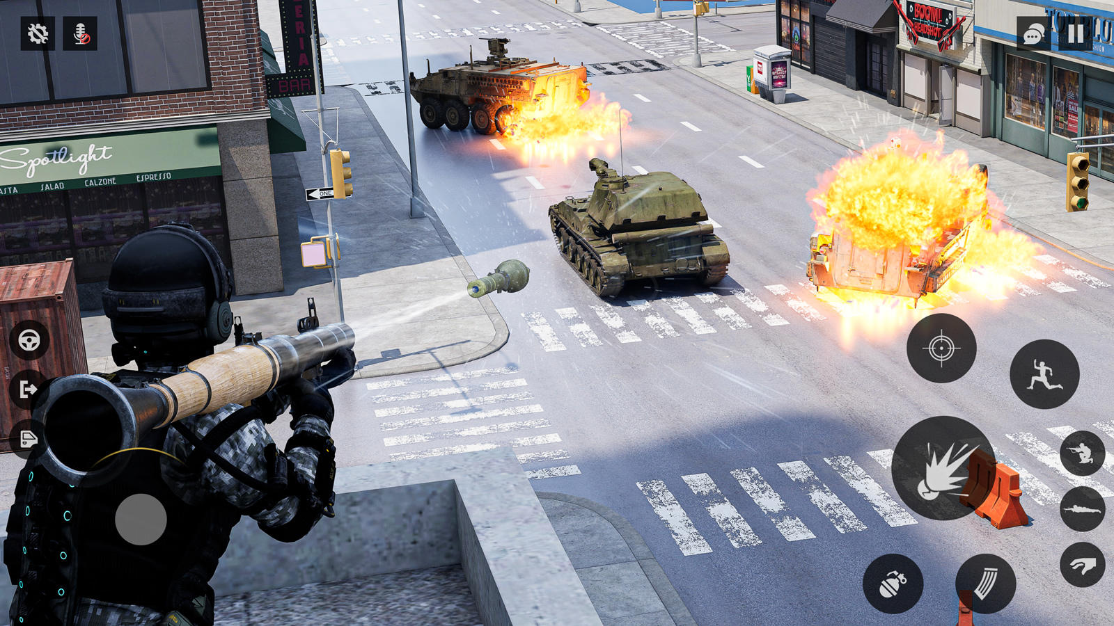 Anti Terrorist Crime City 3D Game Screenshot