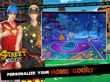 StreetBallers Playpark Game Screenshot
