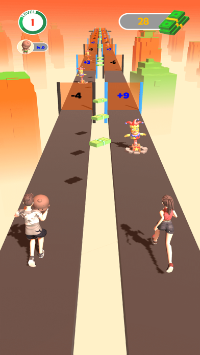 Baby Run Parent Games Game Screenshot