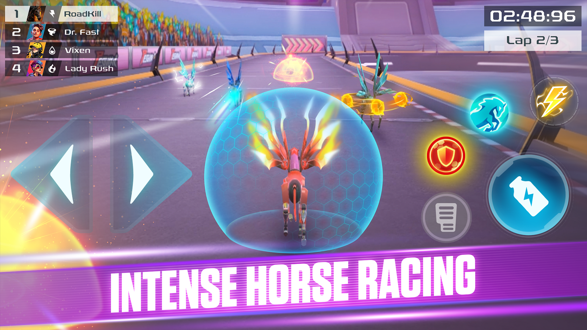 Screenshot of Pegaxy Blaze PvP Horse Racing