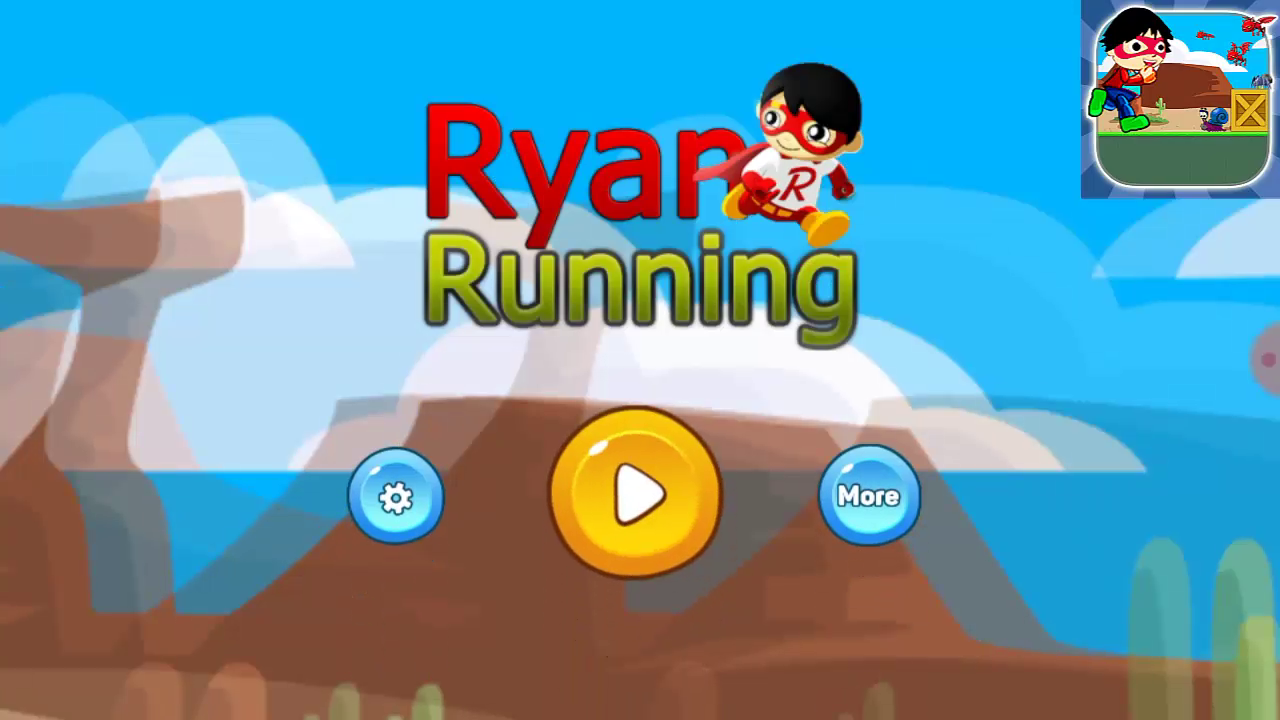 Screenshot of Super Ryan's Running Game - Adventure jump