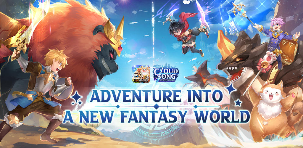 Screenshot of the video of Cloud Song: Saga of Skywalkers