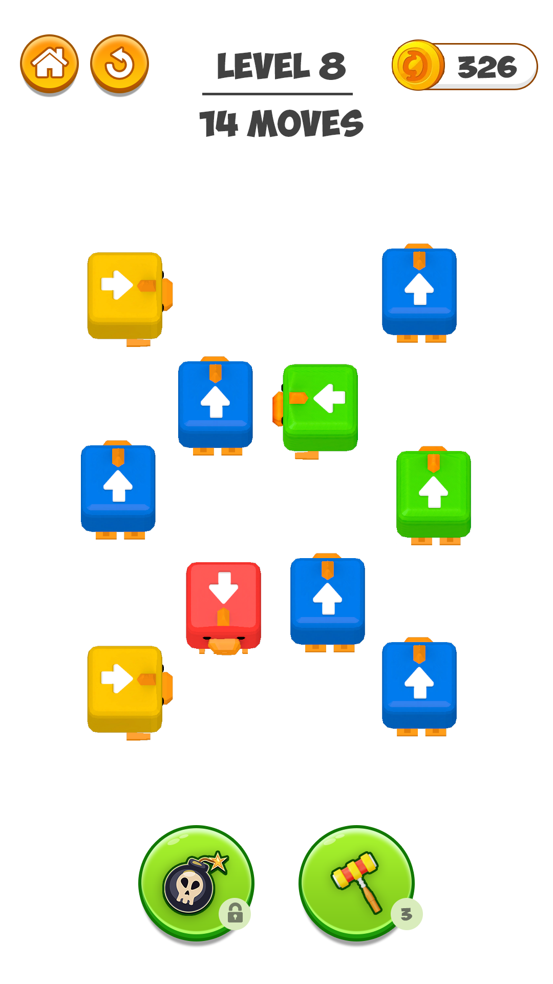 Chicken Away Game Screenshot