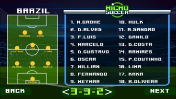 MicroSoccer Game Screenshot