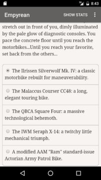 Cuplikan Layar Game Empyrean