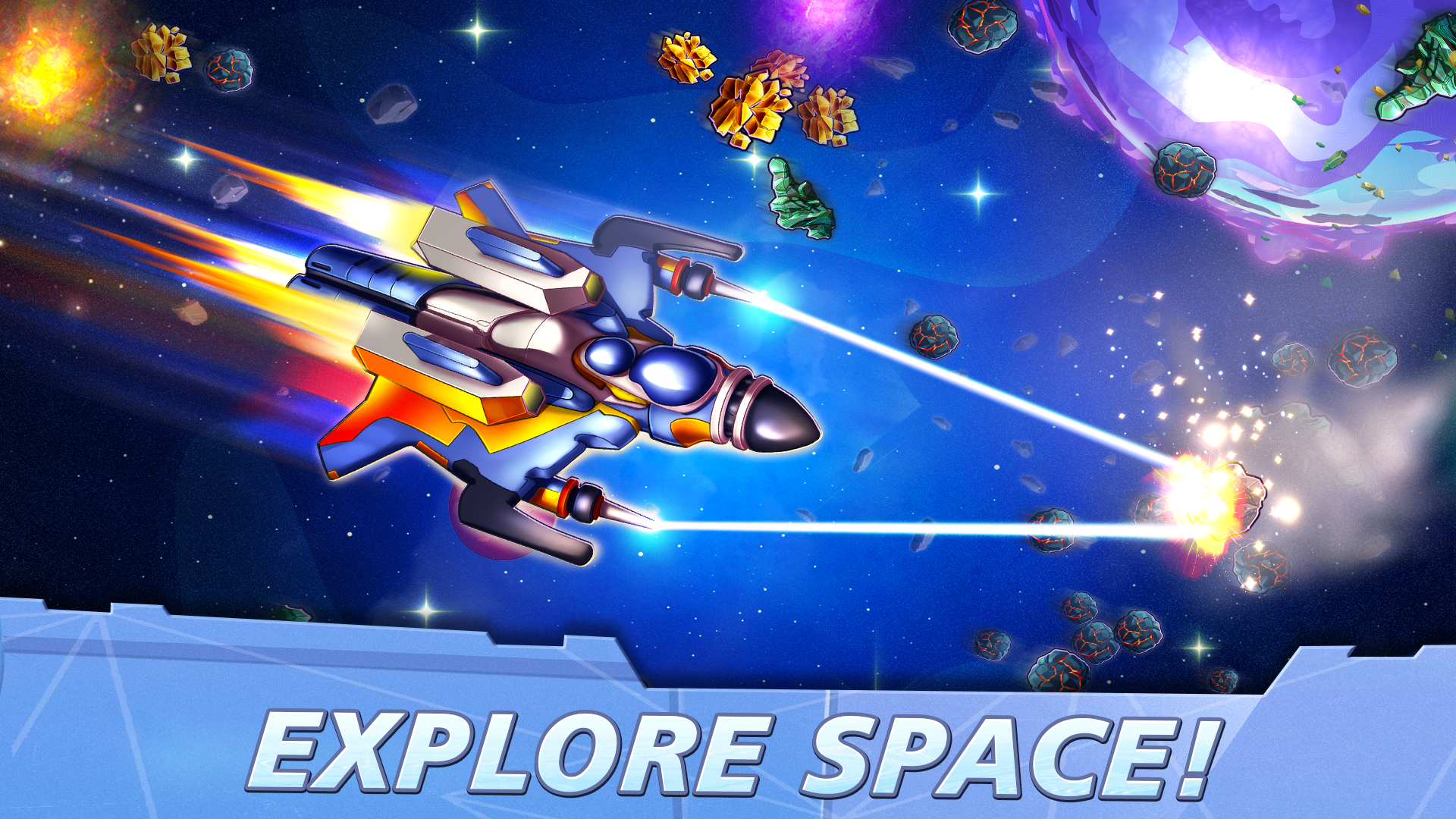 Pocket Rocket－Idle Space Craft screenshot game