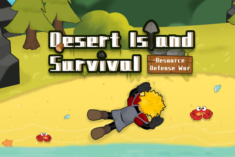 Screenshot of the video of Desert Island Survival