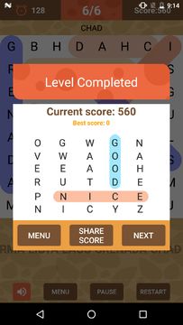 Word Search Puzzle Game Game Screenshot