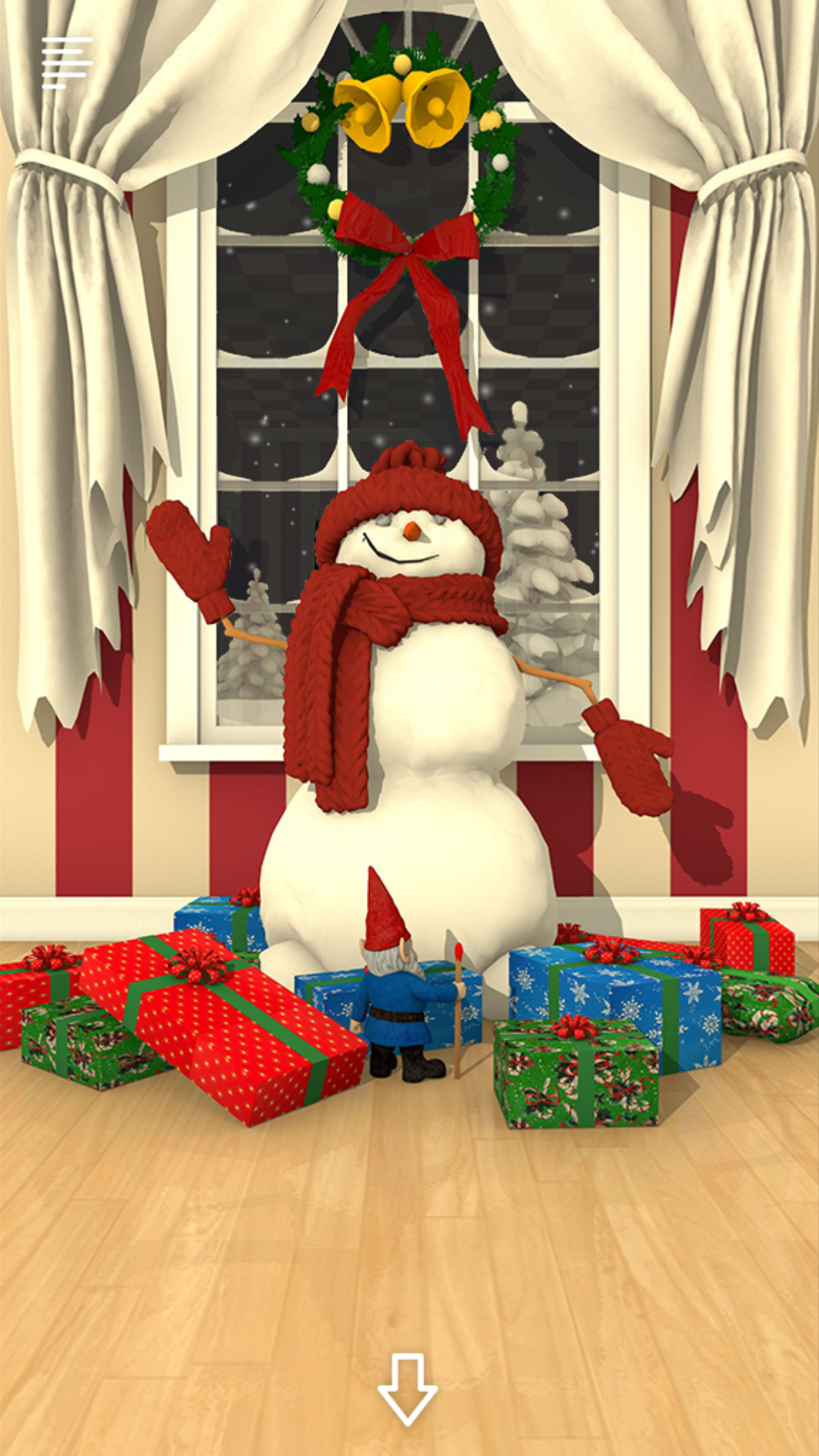 Escape Game: Christmas Night Game Screenshot