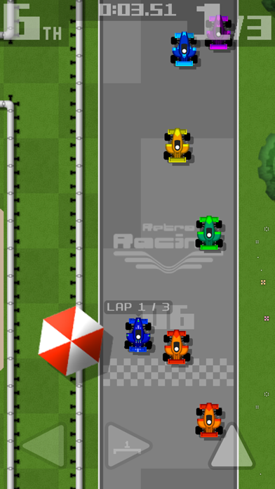 Скриншот игры Retro Racing